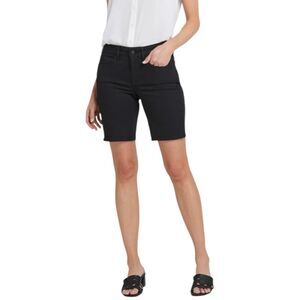NYDJ Black Denim Emma Shorts 00